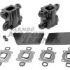Avgasrisers 6"  152mm std cooling högt knä kit