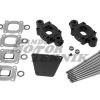 Avgasrisers 1,7" 43mm std cooling högt knä kit