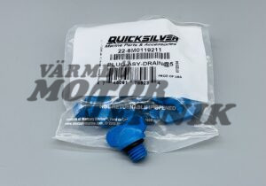 Blå tömmningsplugg olika antal åtgår