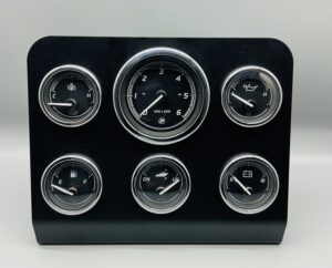 Instrument svart med Chrome ring