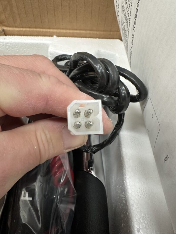 Reglage mekaniskt toppmonterat 4 pin molex trimkontakt - Bild 2