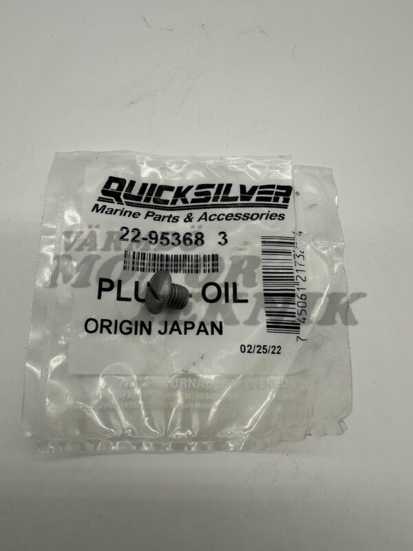 Oljeplugg